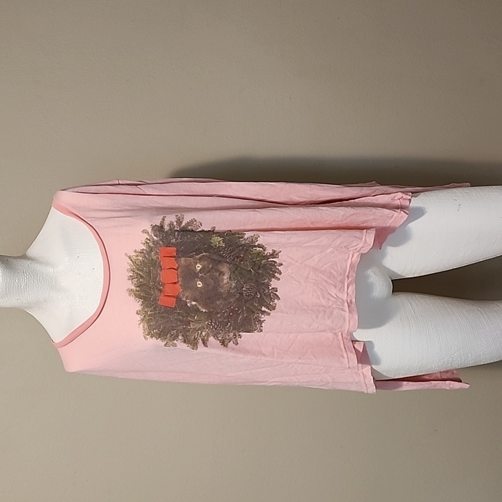 🔴 Wildfox Cat Wreath Long Sleeve Shirt